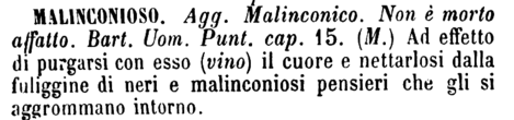 malinconioso