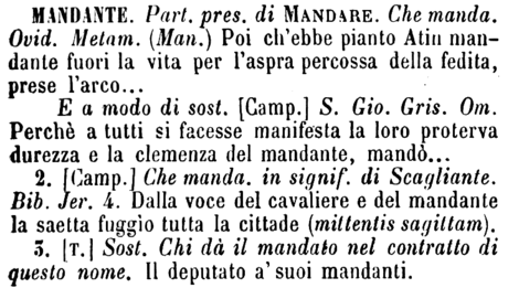 mandante