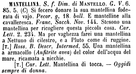 mantellina