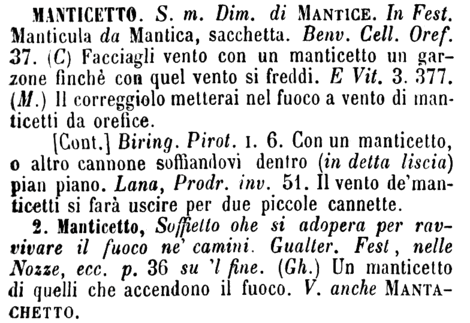 manticetto