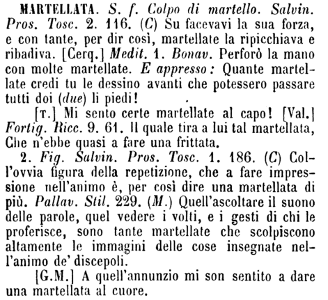 martellata