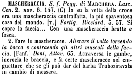 mascheraccia