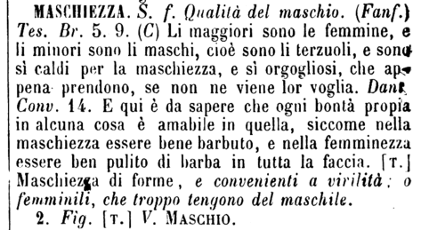 maschiezza