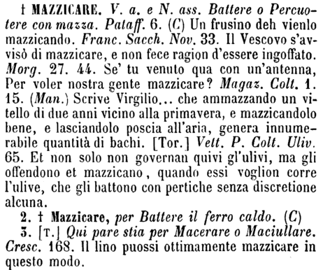 mazzicare