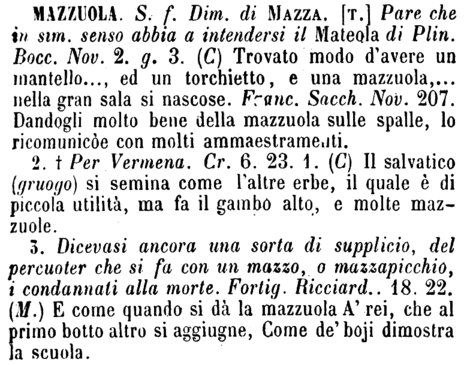 mazzuola