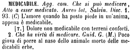 medicabile