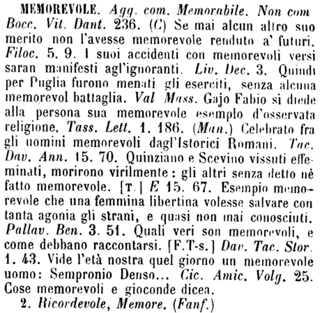 memorevole