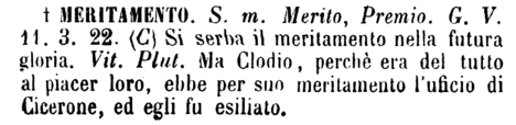 meritamento