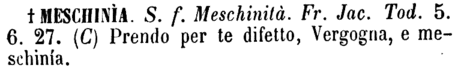 meschinia