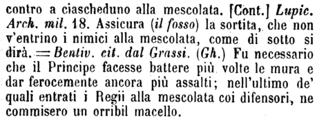 mescolato