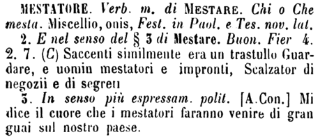 mestatore