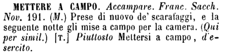 mettere-a-campo