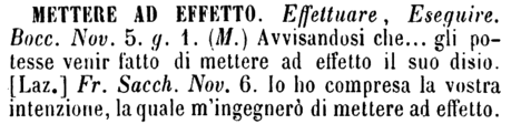 mettere-ad-effetto