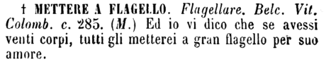 mettere-a-flagello