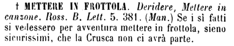 mettere-in-frottola