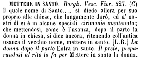 mettere-in-santo