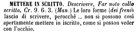 mettere-in-scritto