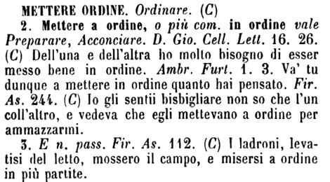 mettere-ordine