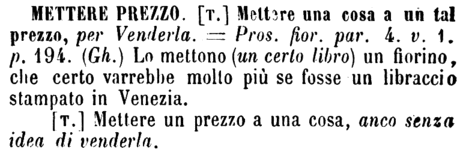 mettere-prezzo