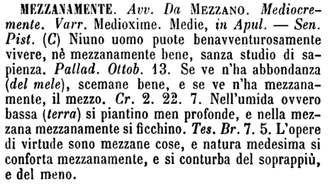 mezzanamente