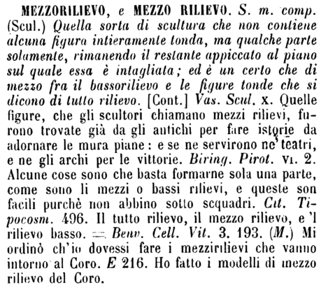 mezzorilievo