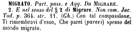 migrato