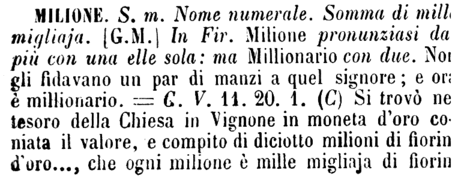 milione