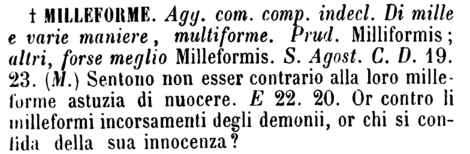 milleforme