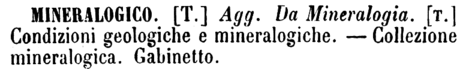 mineralogico