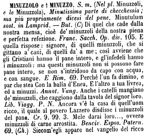 minuzzolo