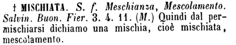 mischiata