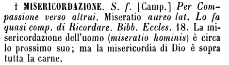 misericordazione