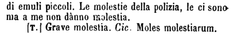 molestia