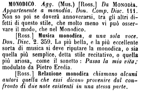 monodico