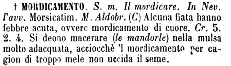 mordicamento