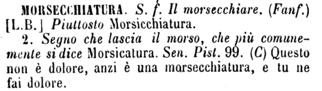 morsecchiatura