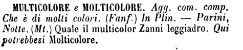 multicolore