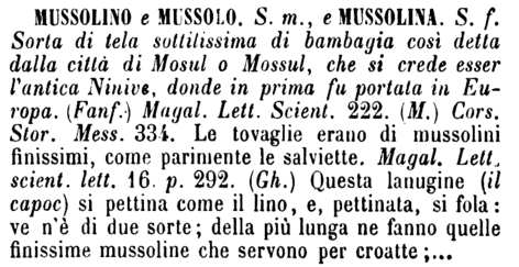 mussolino