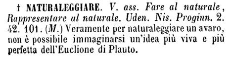 naturaleggiare