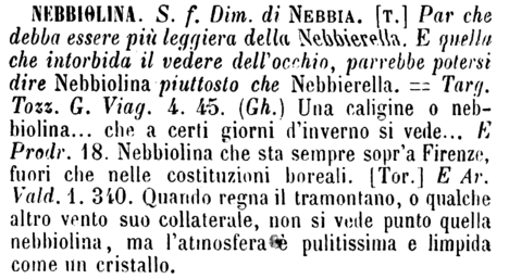 nebbiolina