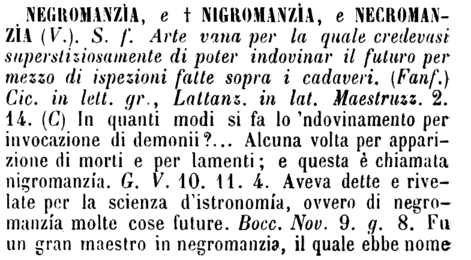 negromanzia