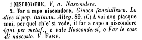 niscondere