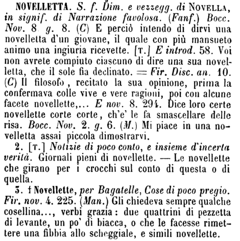 novelletta