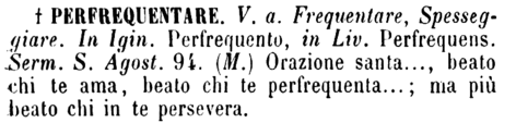 perfrequentare