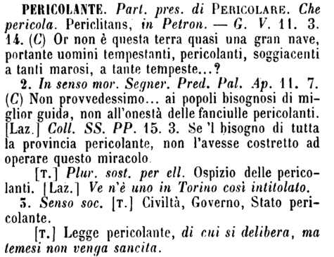 pericolante