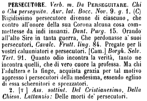 persecutore