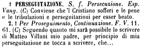 perseguitazione