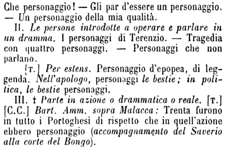 personaggio