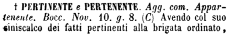 pertinente