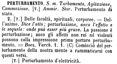 perturbamento